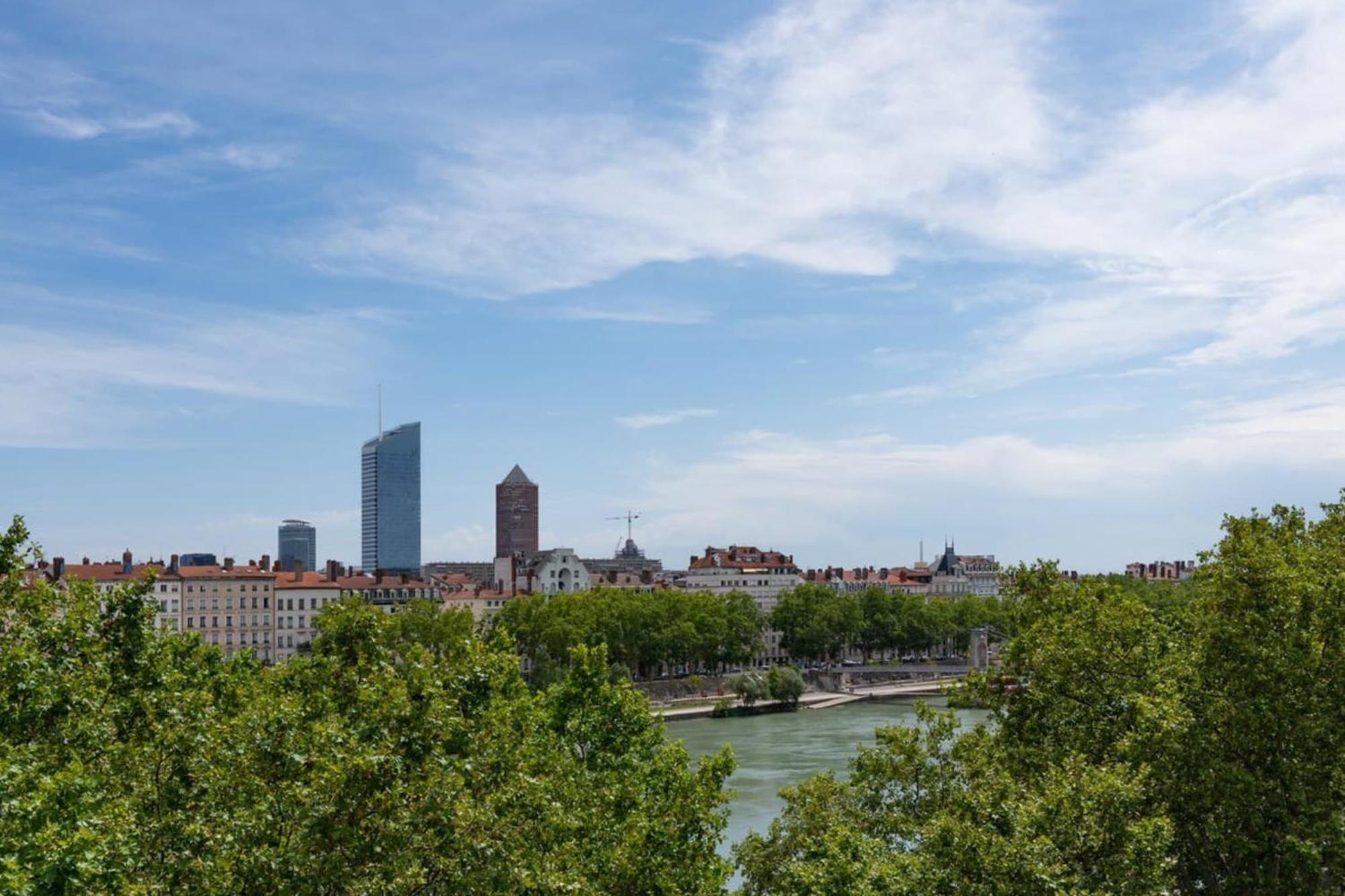 Le Central Rhone 2 - Vue Grandiose - Lyon Dış mekan fotoğraf