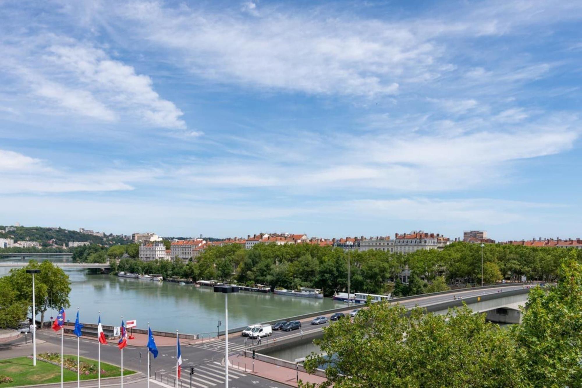 Le Central Rhone 2 - Vue Grandiose - Lyon Dış mekan fotoğraf